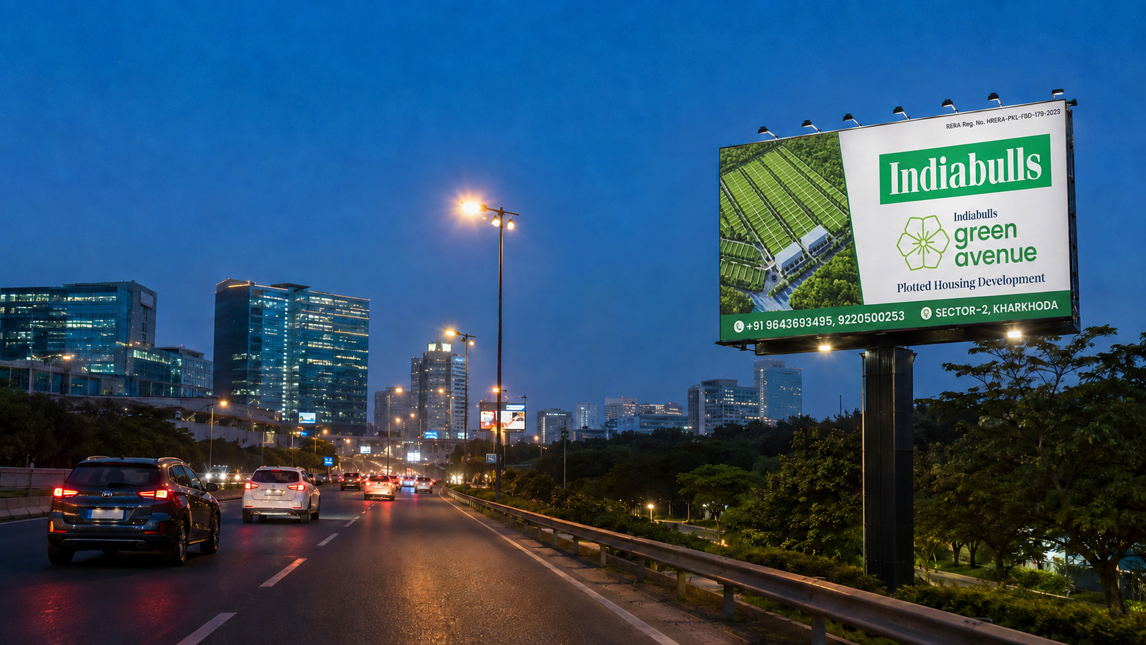 Premium highway outdoor advertising