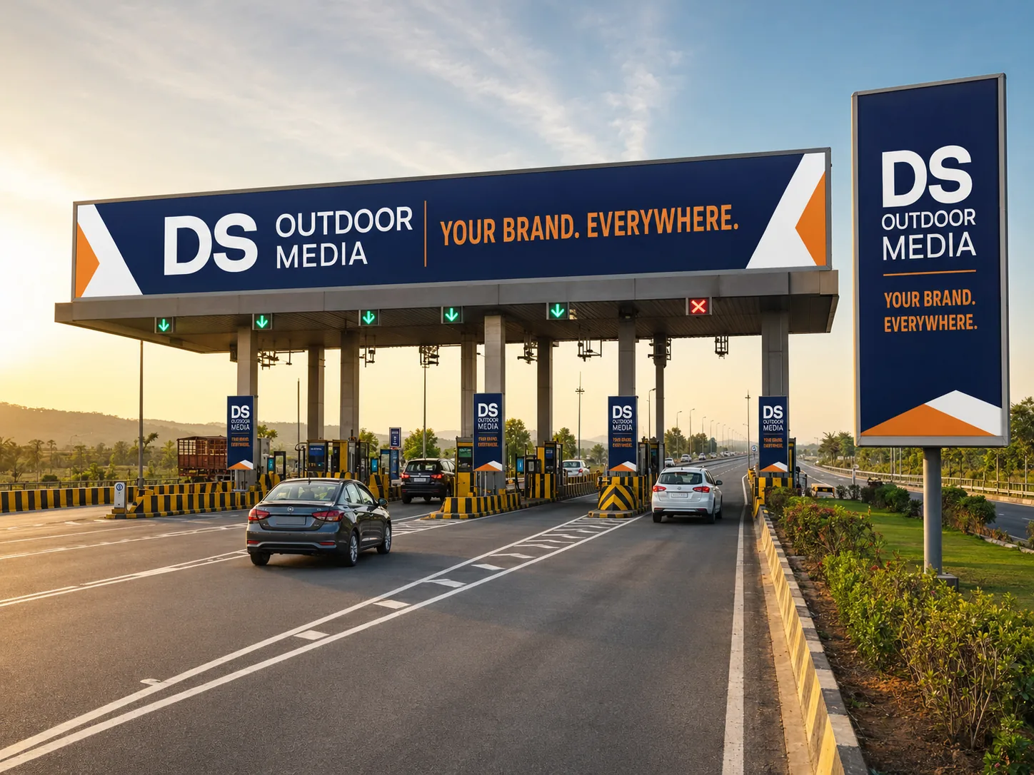 Toll Plaza Branding